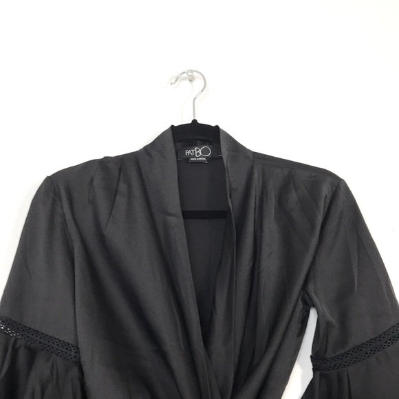 PATBO ruffle sleeve wrap blouse - Picture 5 of 7